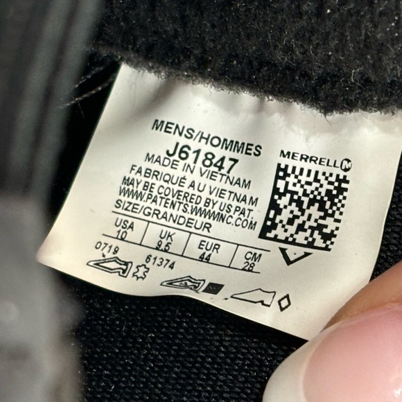 Merrell Men's Moab Adventure Chelsea Waterproof $160 Boot Black J61847 Sz 10 - Picture 5 of 9